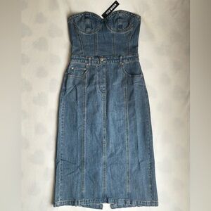 Anya denim dress from Steve Madden